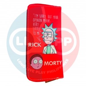 RICKY AND MORTY LONG WALLET